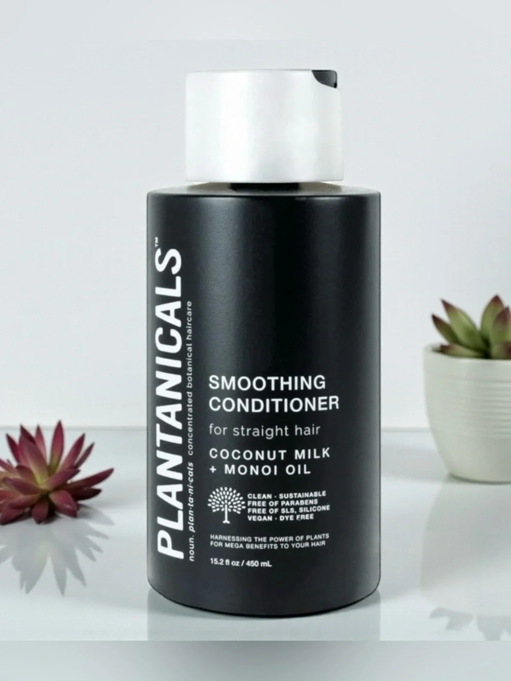 Plantanicals Smoothing Conditioner & Camelia Flower Hair Clip NEW